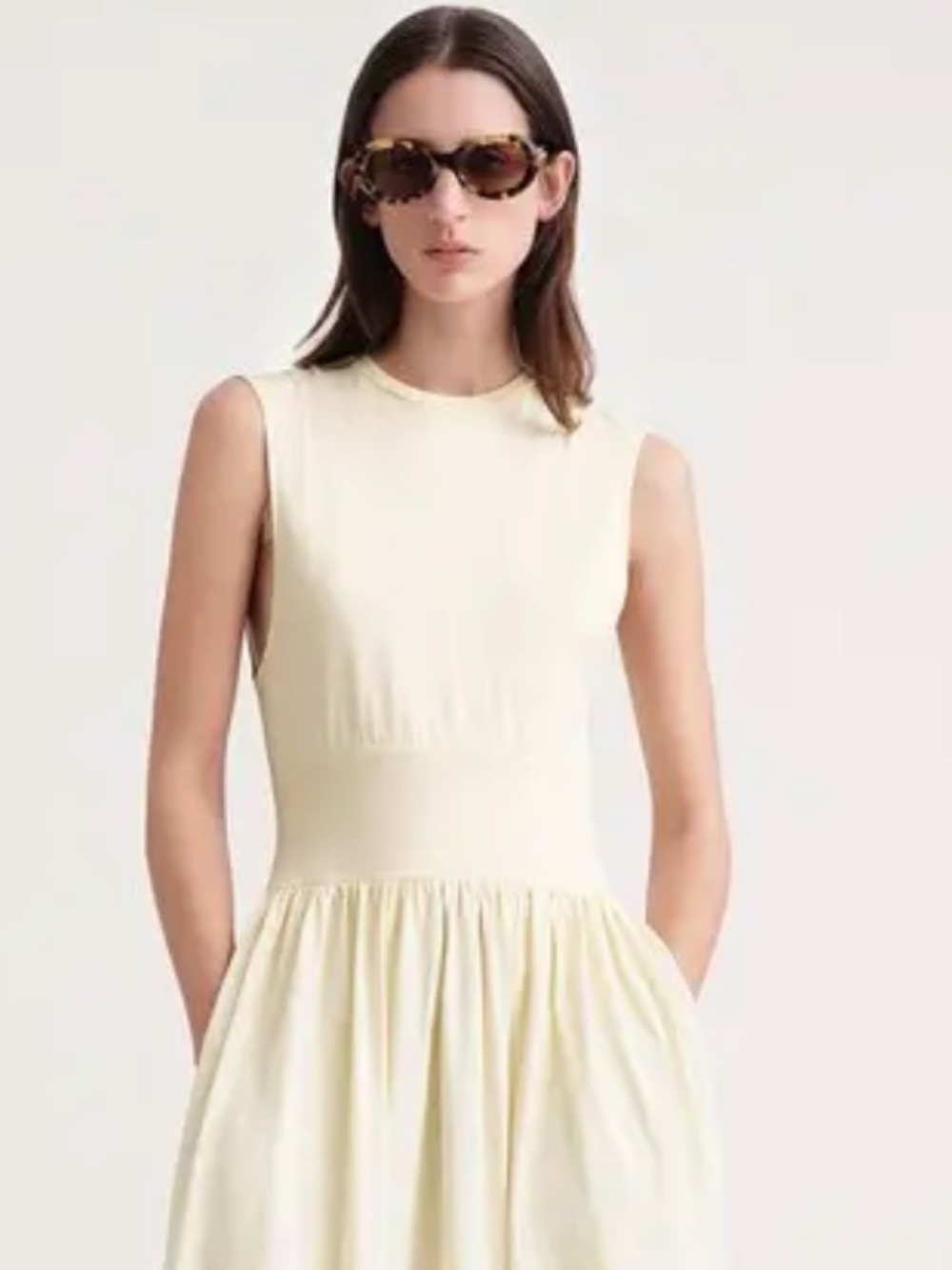 Toteme  Sleeveless Cotton Tee Dress